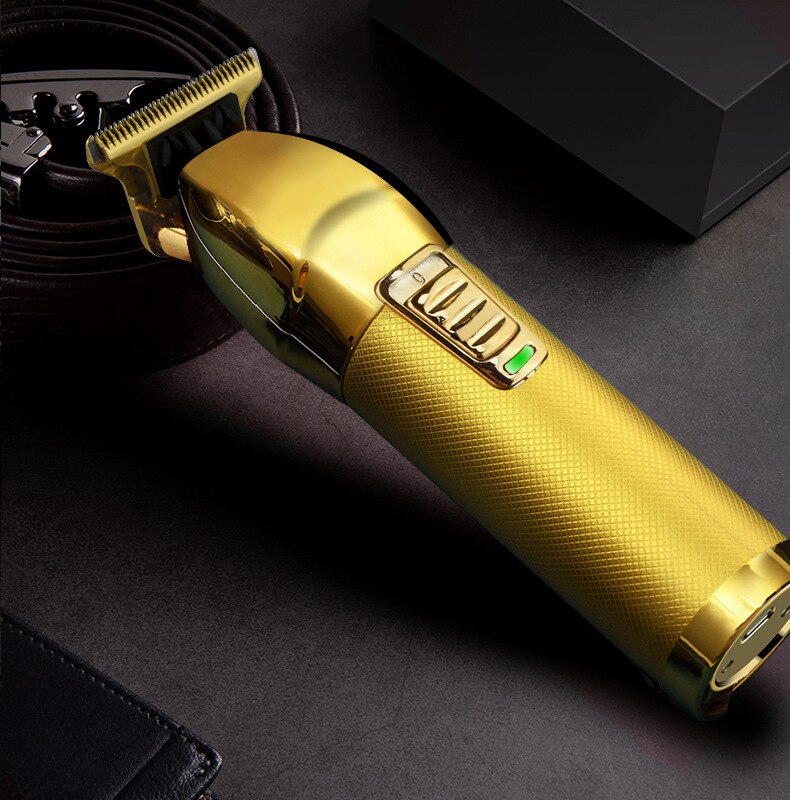 Cordless Outliner Hair Trimmer Hair Clipper Beard Barber Shop Rechargeable Hair Cutting Machine Can Be Zero Gap