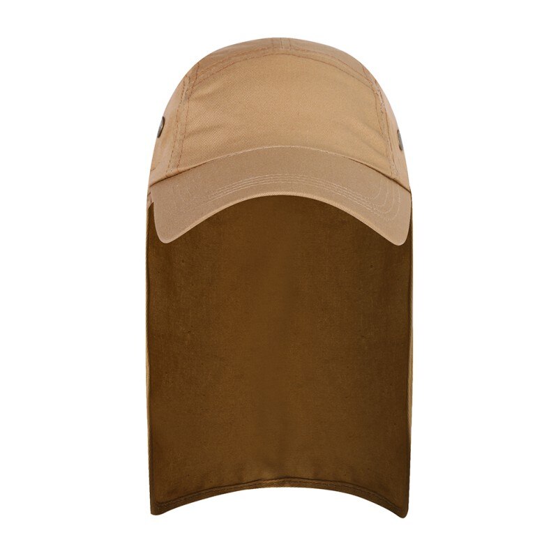 Unisex fisk hat hat solskærm hat hat udendørs upf 50 solbeskyttelse med aftagelig ørehals klappebetræk til vandreture: C
