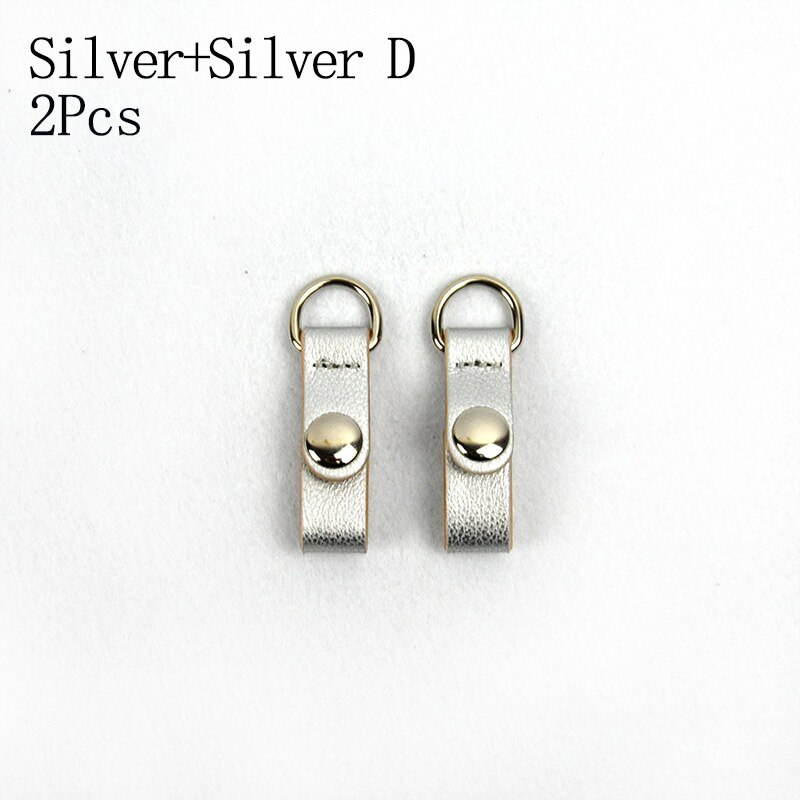 2 Stuks Clip Sluiting Bevestiging Voor Obag Schouderbanden Platte Haak Kleurrijke Attachment Clip Pu Lederen Metalen Haak Clip Voor opocket: 15