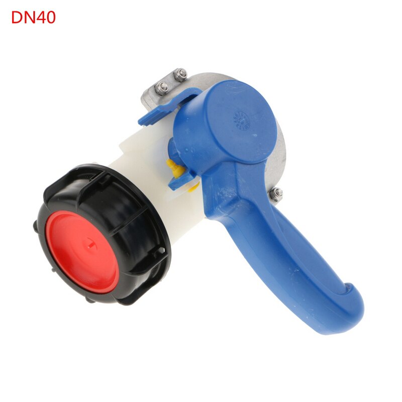 IBC Tank Container 62MM/75 MM Butterfly Valve DN40/50 With Free Turnin IBC Tank Ball Valve Water Tank: DN40