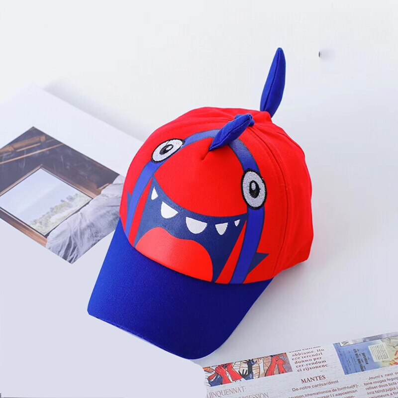 Primavera otoño bebé sombrero de dibujos animados dinosaurio bebé niños gorra de béisbol Casual al aire libre chica sombrero niños gorra de Snapback
