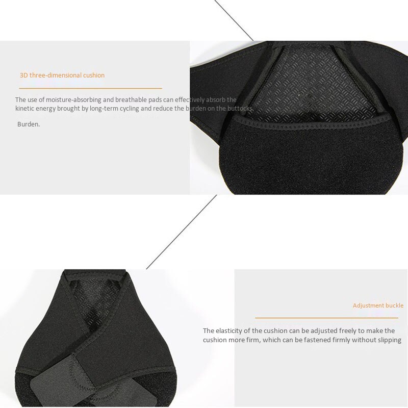 Bike Seat Mountain Bike Memory Foam Slow Rebound Foam Cushion Cover Bike Saddle Protector