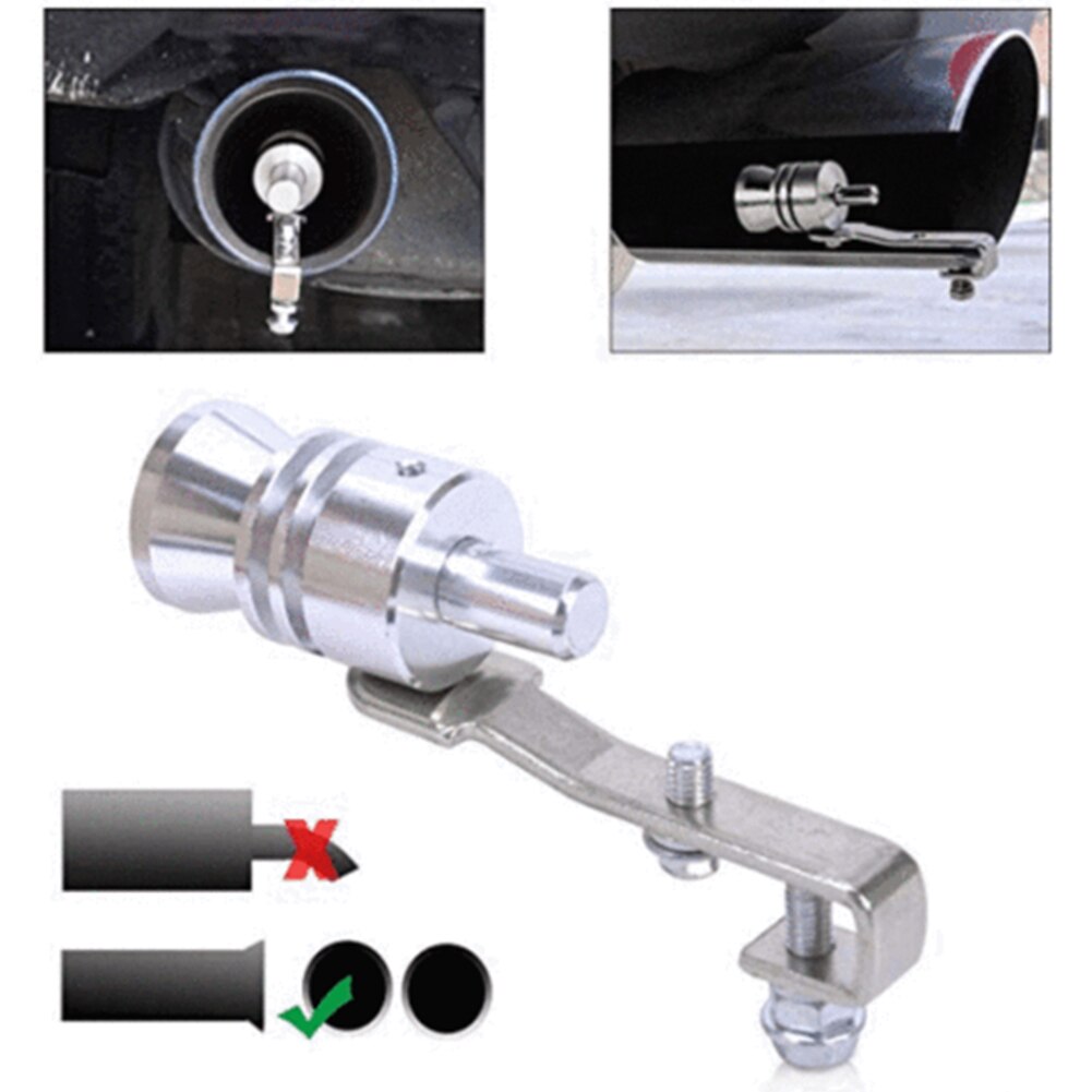 Universal Sound Simulator Car Turbo Sound Whistle Muffler Vehicle Refit Device Exhaust Pipe Turbo Sound Whistle Auto Accessories