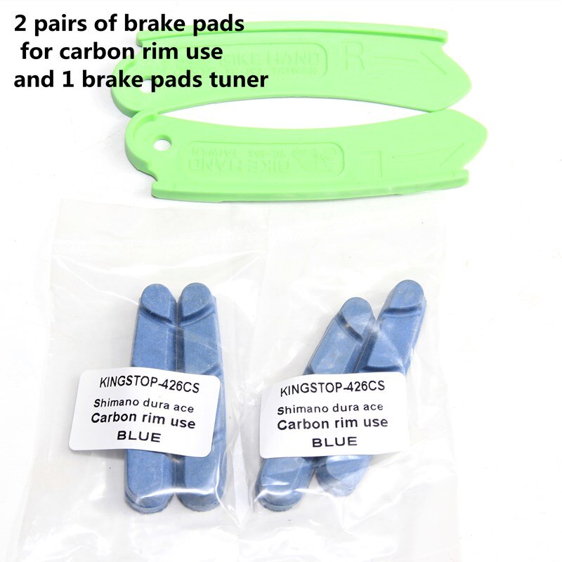 road bike brake pads for carbon rim for Shimano for Dura Ace Road Brake Pads 9/10 and SRAM rim use: option 4