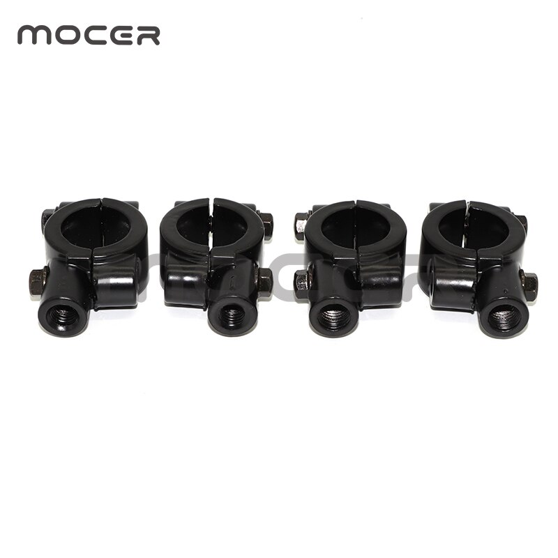 Abrazadera montaje de espejo para motocicleta, 1 Uds., 22mm, 10mm, 7/8 ", XP-064