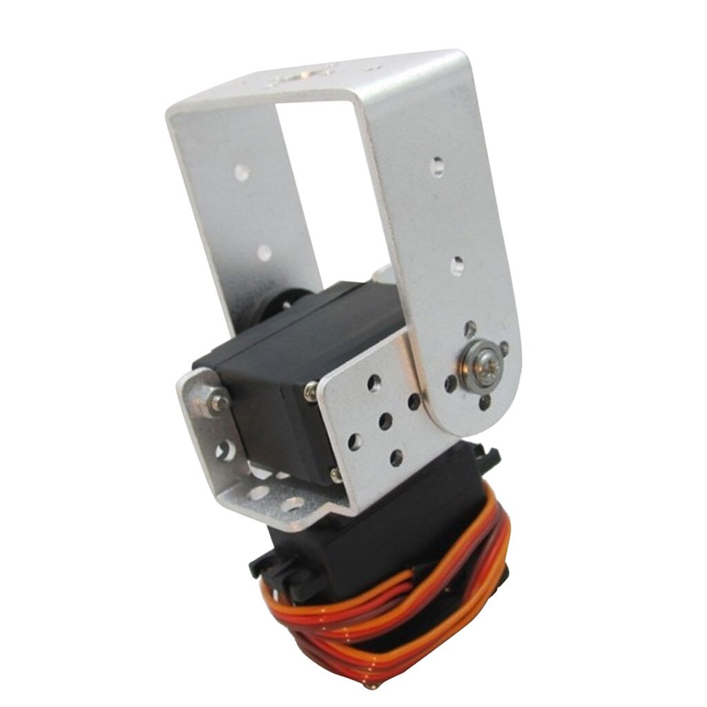 Robotic Camera Supply Pan/Tilt Mount Kit with Servo - Silver