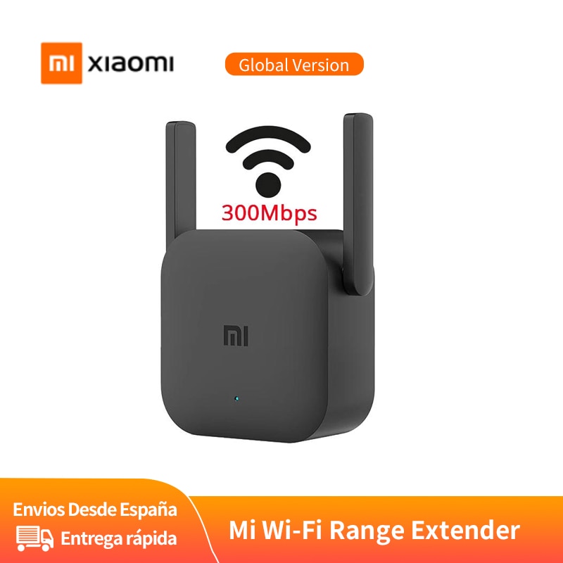 Xiaomi-Repetidor WiFi Pro de 300 Mbps, amplificador de señal, router extensor de rango de antena inalámbrico, Mi, 2.4G, para casa y oficina