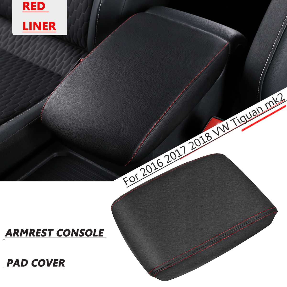 Bil Pu Midtkonsoll Sete Armlen Armleneboks Pads De Vicedeal bil-pu-midtkonsoll-sete-armlen-armleneboks-pads-de-vicedeal