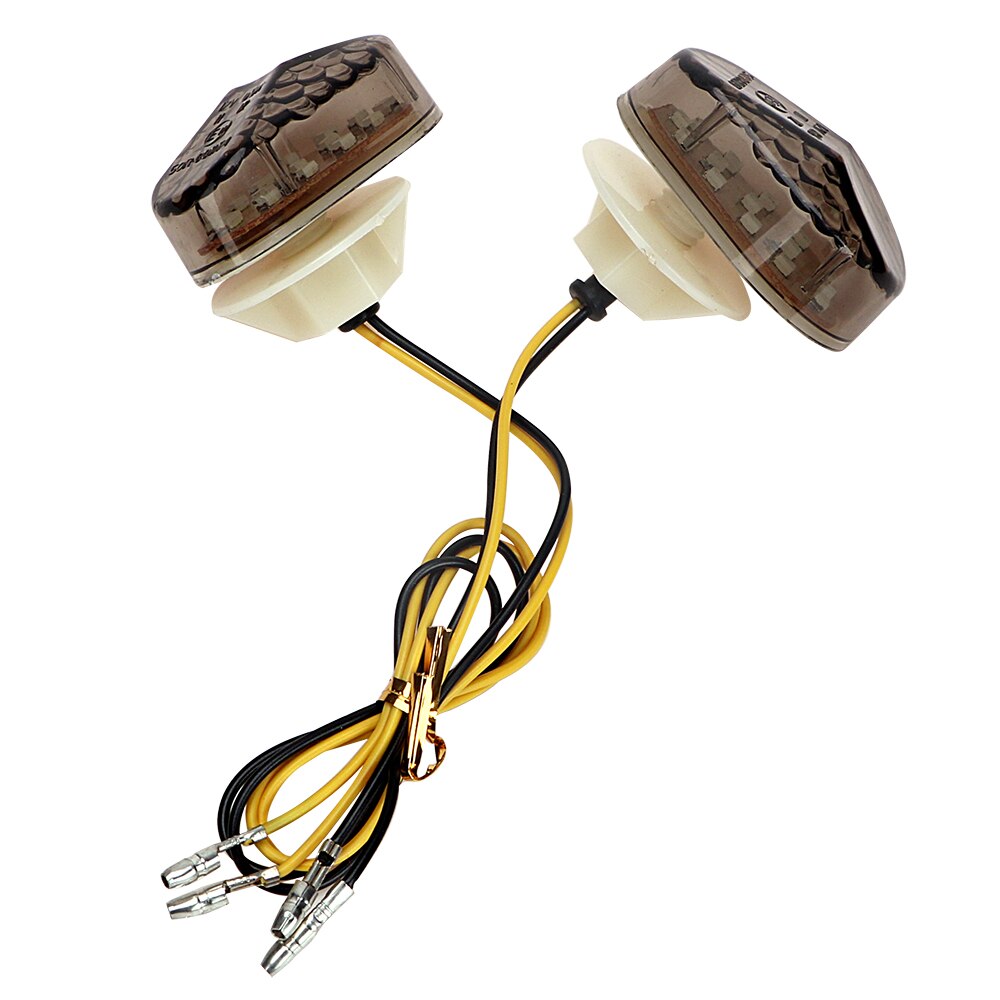 Leepee 2 Stuks/set Universele Indicator Lichten Motor Accessoires Motorfiets Verlichting Voor Kawasaki Knipperlichten