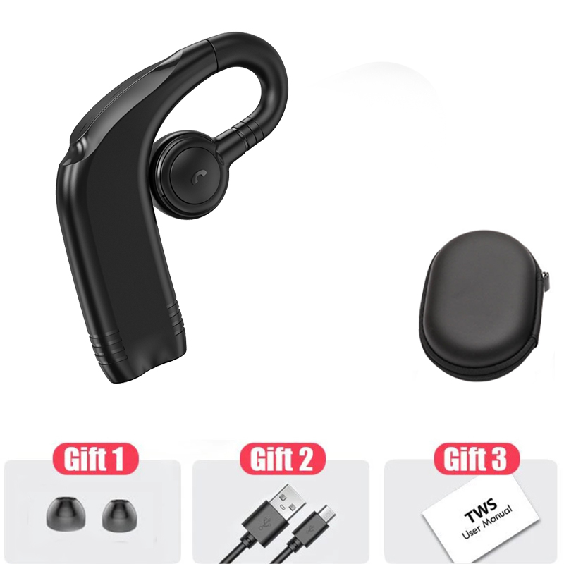TWS Bluetooth Earphones Wireless Bluetooth Earbuds With Microphone 88 Hours For Continuous Listening To Music Sports Headphones: 1 Black