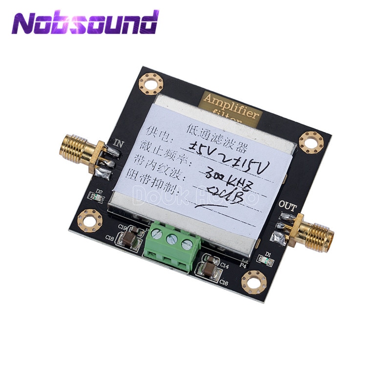 300 khz niedrig-bestehen Filter Modul Zweite Auftrag Aktive Verstärker Filter Wettbewerb