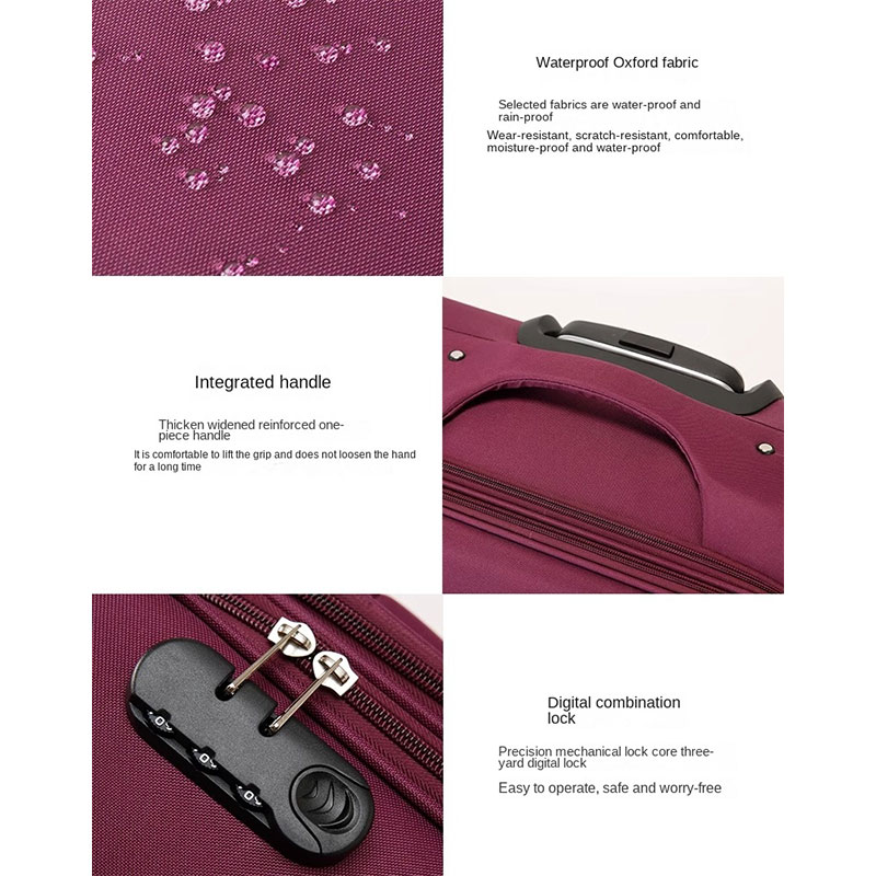 Koffer Kleine Zakelijke Trolley Koffer Voorste Laptoptas Universele Wielbagage Reistassen Rollende Handtas Vrouw Instapdoos Heren