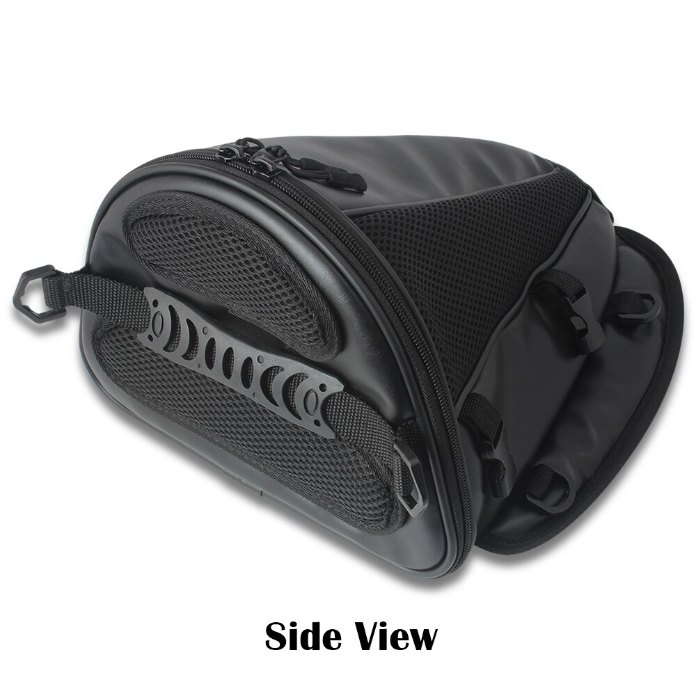 Motorcycle Leather Storage Rear Tail Bag Tool Backpack Good Capacity Waterproof Motorbike Motor Motos Moto Autobike Scooter