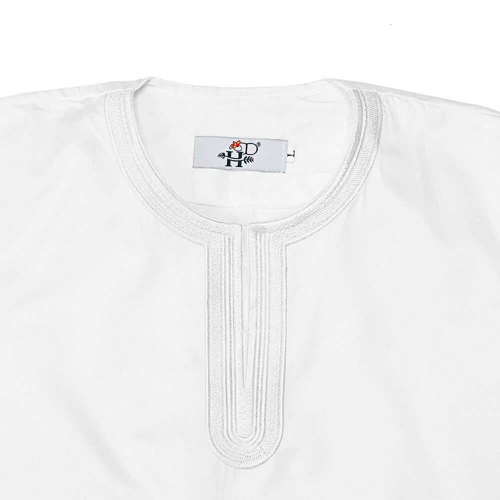 H &amp; D abiti africani per bambini ragazzi T-camicia a maniche lunghe ricamo Dashiki veste camicia ansimare impostato 3 pezzi abito Agbada abbigliamento per bambini