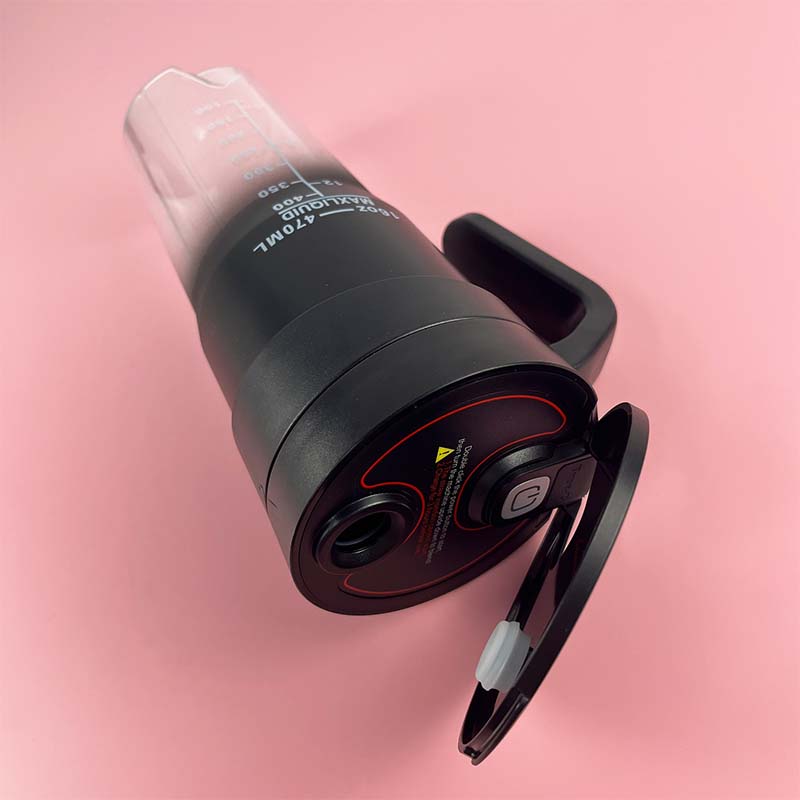 tragbar USB wiederaufladbar Multi-Funktion Mixer Tasse Juicer Pro schüttelt Smoothies 470ML Juicer Flasche mit Stroh