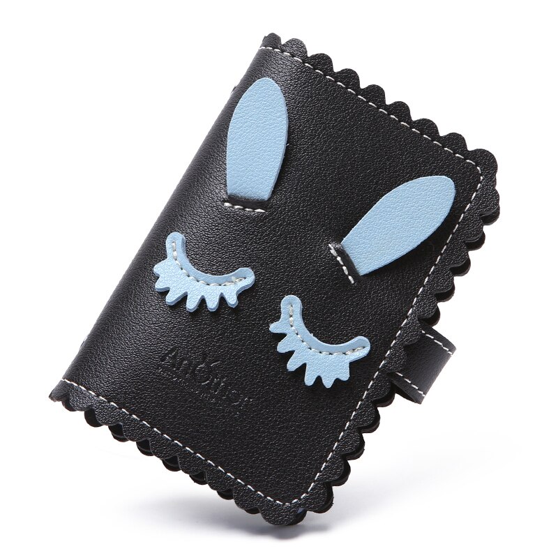 Schöne Cartoon Kaninchen Karte Fall Visitenkarte Halter Frauen Kredit Passport Karte Tasche ID Passport Karte Brieftasche Rosa Weiß: 11
