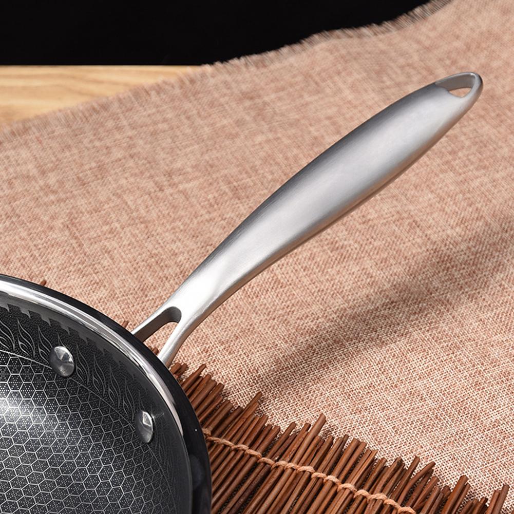 304 Roestvrijstalen Pan 3-Layer Temperatuur Non-stick Ei Steak Koekenpan Gas Inductie Kookplaat Keuken gereedschap Universele