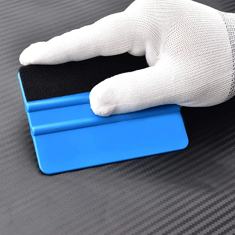 5pcs Car Stickers Film Install Squeegee Squeegee Vinyl Carbon Fiber Scraper with Felt Squeegee Tool Film Wrapping Car Wrap Tools