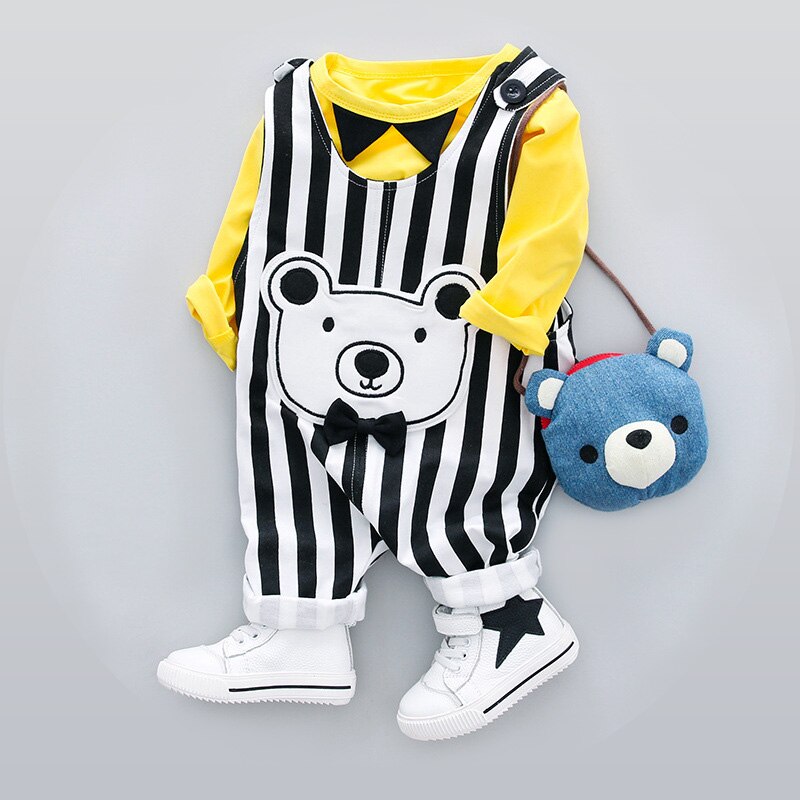 Carolilly Ensemble Pyjama Bébé Garçon Fille 2 Pièces Imprimé Koala