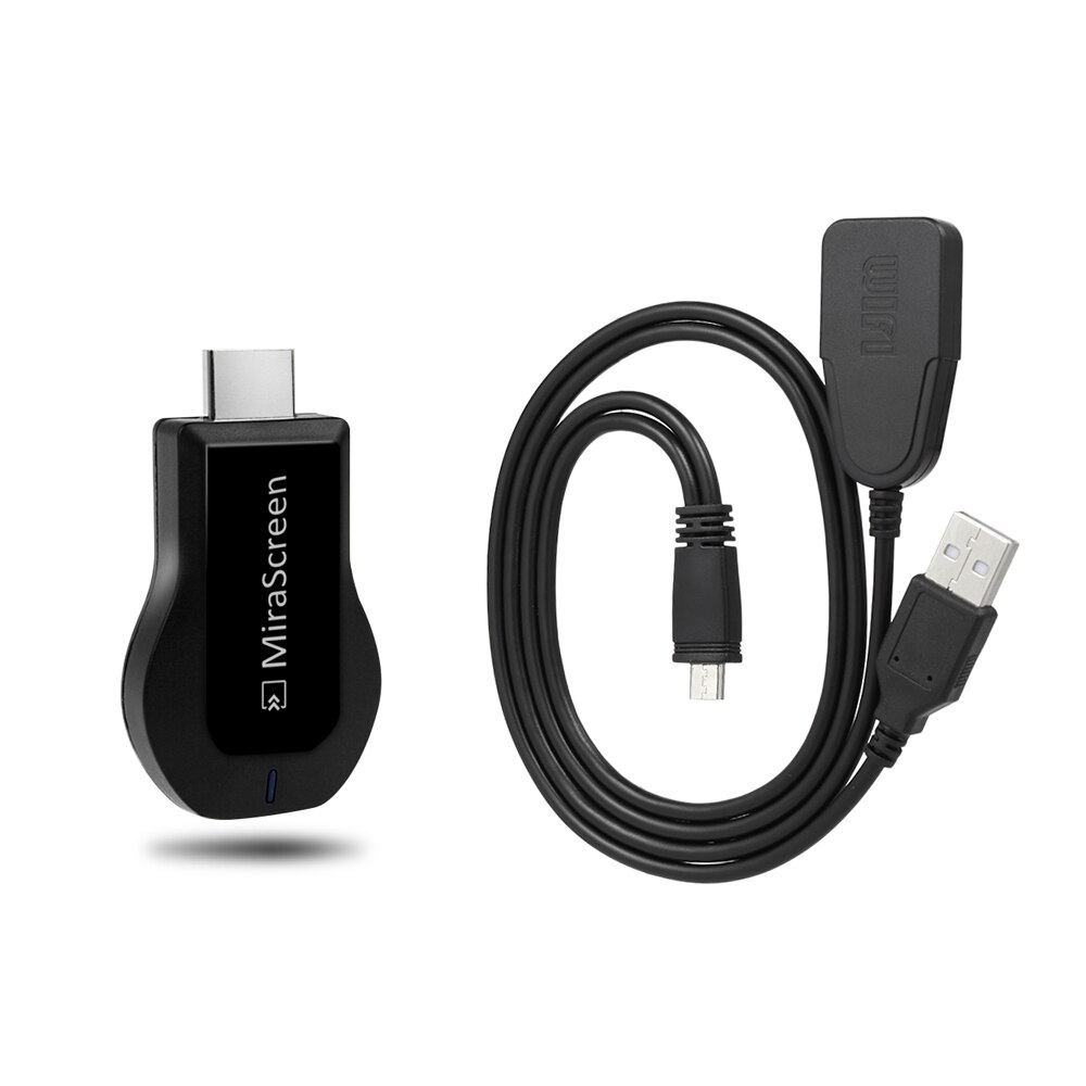 Mirascreen Draadloze Hdmi Tv Dongle Media Player Tv Stick Ondersteuning Miracast Airplay Dlna Full 1080P Media Tv Stick In voorraad
