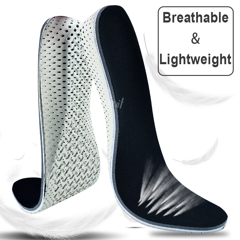 Soumit hauteur augmenter semelles pour hommes femmes mémoire mousse EVA chaussures coussinet confortable ascenseur plus grand chaussure semelle talon Inserts