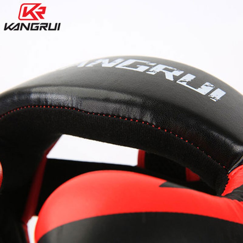 Kang Rui Boxing Helmet Protection Head, Full Protective Headgear Hat, Nose And Sandal Supplies Fighting, Kendo Closed Training,