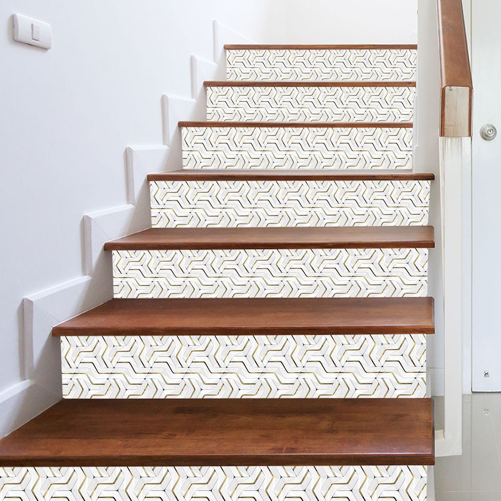 3D Simulatie Trap Stickers 18X100cm Milieu Waterdicht Niet Om Vuil Diy Home Decoratie Muur Sticker: 2