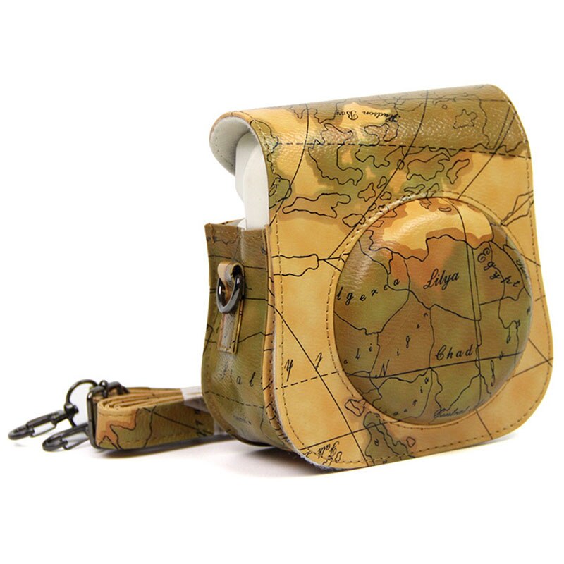 Fujifilm Instax Mini 25 Mini 26 Kamera Tasche PU Leder Abdeckung mit Schulter Gurt Für Instax Mini 25 26 polaroid Kamera Fällen