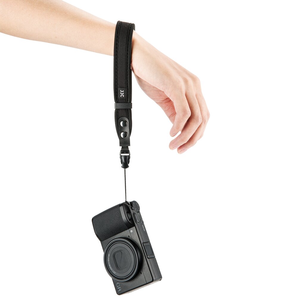 Courroie d&#39;épaule pour appareils photo compacts sans miroir, sangle de poignet à dégagement rapide pour Sony ZV-1 Ricoh GRIIIx Fuji Instax Mini Evo