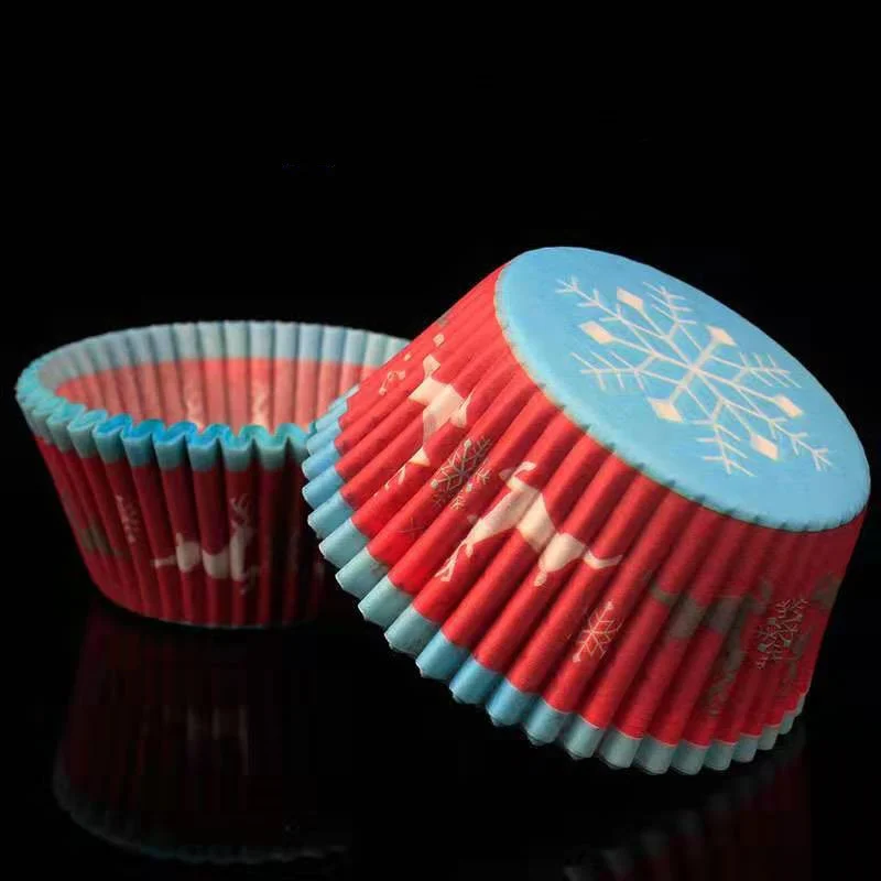 100 Stück Regenbogen Kuchen Papier Futter Tasse Kuchen Deckel Backform Muffin Kasten Tasse Gebäck Dekoration Werkzeug Küchen zubehör