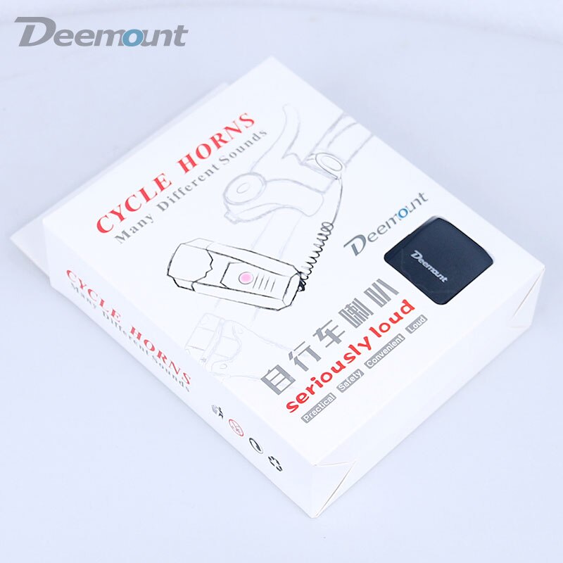 Bycicle ABS Plastic Cycling Electronic Horns Bike Handlebar Ring Bell Horn Loud Air Alarm Bell Sound 120db Bicycle Horn Safe