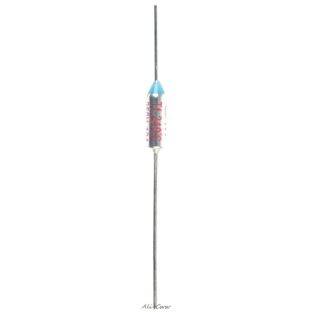 20 unids/lote 240 grados Celsius RY240 TF 240 10A 250 V temperatura fusible térmico