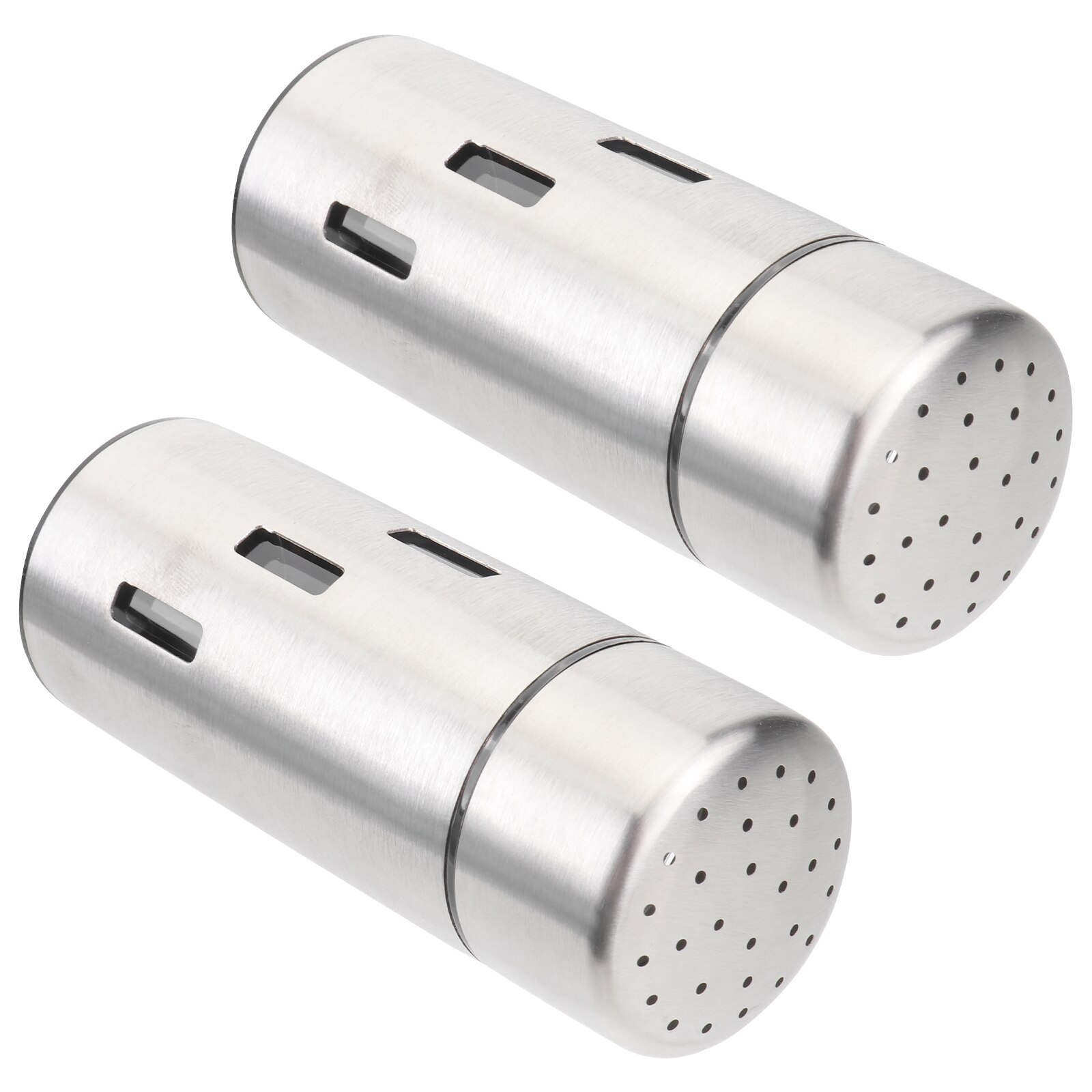 Pepper Shaker Durable Stainless Steel Kitchen Spice Jar for Home Restaurant Barbecue