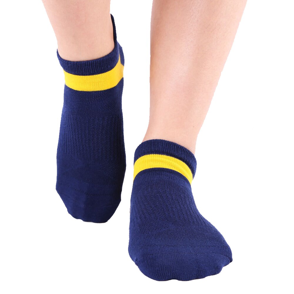 Calcetines antideslizantes de algodón para adultos, cómodos, transpirables, para deportes al aire libre, tobilleros, para Yoga, 1 par