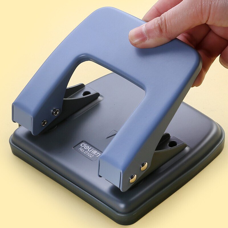 Double Hole Punch Binding Machine Loose Leaflet Small Student Round Hole Ring Hole Manual Document Paper Book Punch Machine