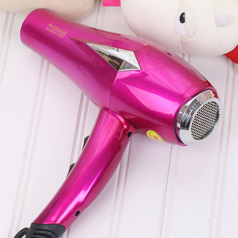 Föhn met laag geluidsniveau, snelle föhn, cool shot-knop, ionische föhn met concentratormondstuk, cola rood, jx -2258t: Rozenrood / Vk