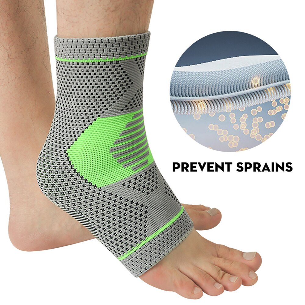 Sport Enkel Ondersteuning Elastische Protector Fasciitis Plantaris Enkel Bevestiging Supporter Veiligheid Running Gym Basketbal Enkelbrace Suppor