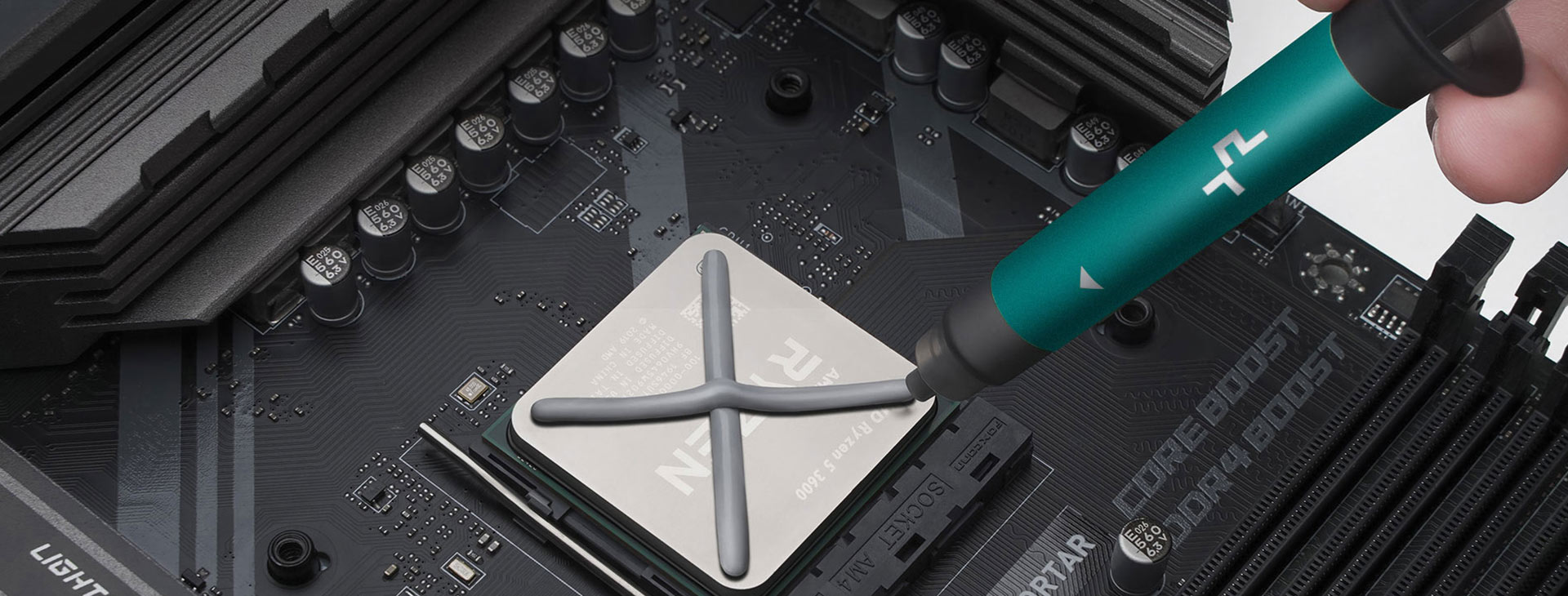 DeepCool Z4 Thermal Paste for Water Cooling System 2g Thermal Grease for CPU Heatsink 0.07°C·cm²/W Silicone Grease Air Cooler