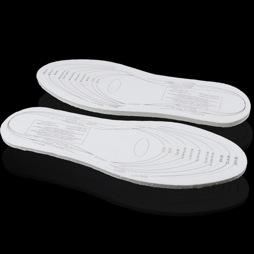 1 par åndbare memory foam sko pad ortopædisk indersål sved absorberer ortotiske bue behagelig atletisk indersål stød sport  #2