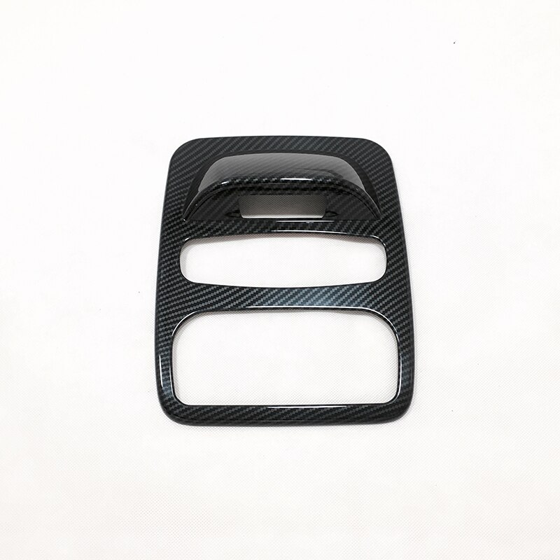 For Renault Clio 4 Clio4 14 15 16 17 ABS Carbon Fiber Car Steering Wheel Trim Cover Sticker Interior Accessories 2pcs: Front reading