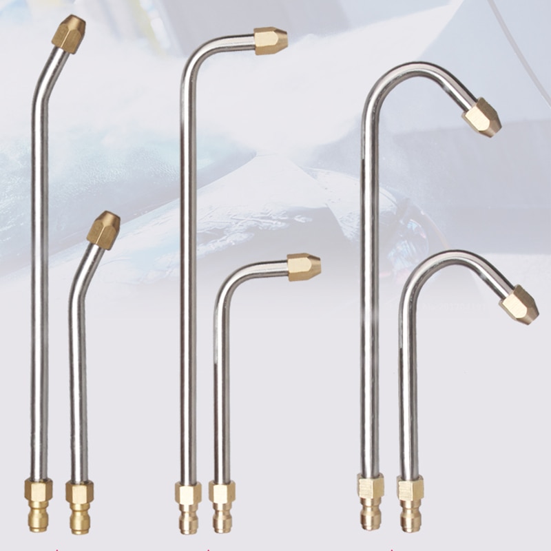 For G1/4 High Pressure Washer Spray Nozzle Attachment Extension Replacement Wand for power Spray Gun air-Conditioning Cleaning