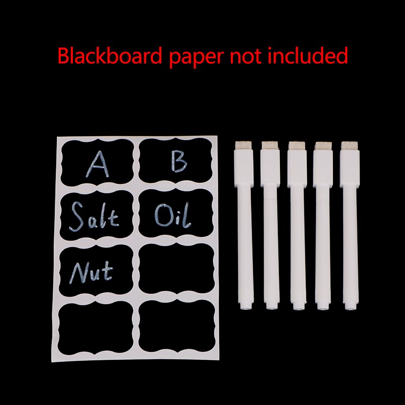 3/5Pcs White Liquid Chalk Pen Marker Glass Windows Blackboard Stickers Liquid Ink Pen Used On Chalkboard Window White Pen