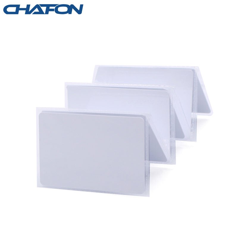 CHAFON PVC uhf rfid kaart met Alien H3 chip voor parkeersysteem