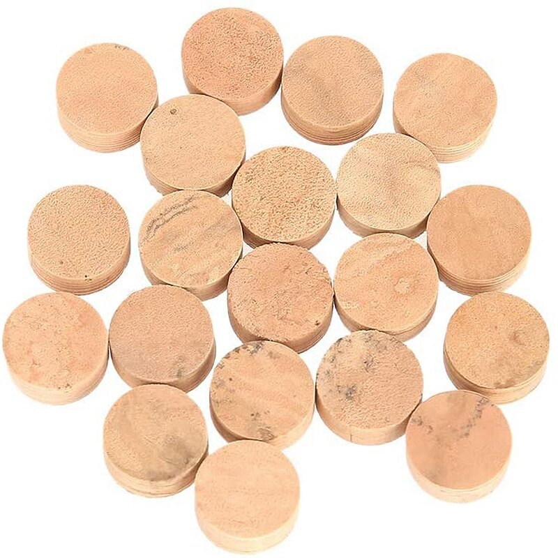 20Stck 9,5mm Trompete Kork Pads, Trompete Reparatur Kork Pads Trompete Wasser Schlüssel Spieß Wert Kork Pad