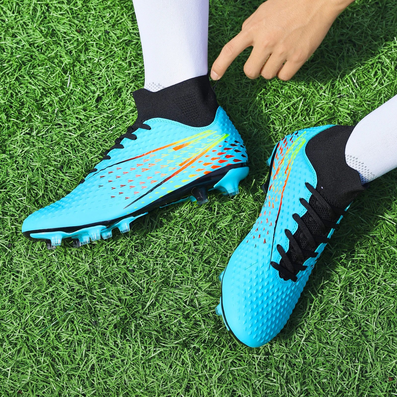Voetbalschoenen voor heren Casual voetbalschoenen Volwassenen Professioneel voetbal Tiener Antislip buitensportschoenen Nieuw