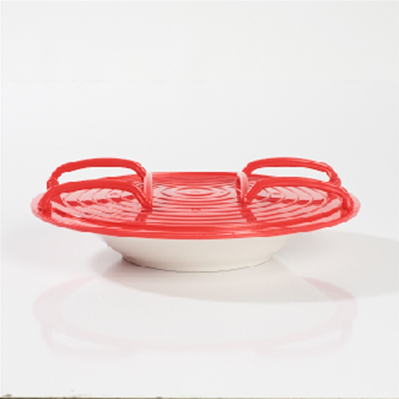 Multifunctional Microwave Oven Heating Layered Steaming Rack Tray Rack Double Insulation Tray Rack Pot Mat Kitchen Tool