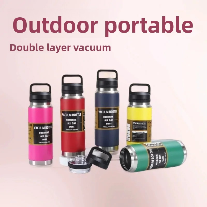 Large Capacity Thermal Car Cup Portable Insulation Vehicle Mug for Men Travel across Borders Heat Retention Cup