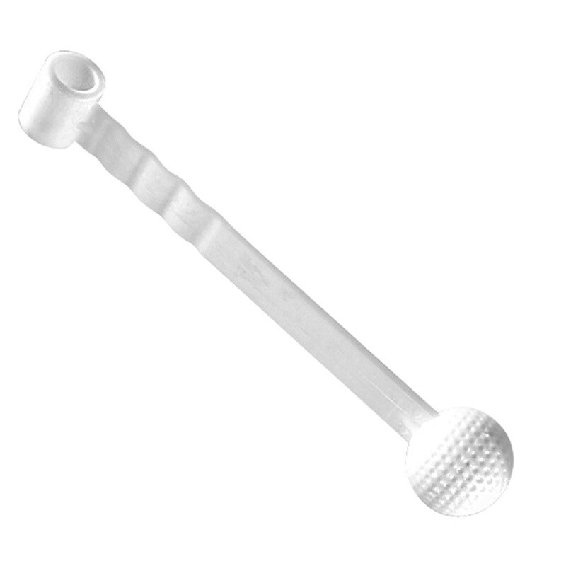 Rod Practice Tools Beginners Golf Plastic Golf Swing Putting Training Aids Golf Ball With Stick Golfing Accessories For Sports: White