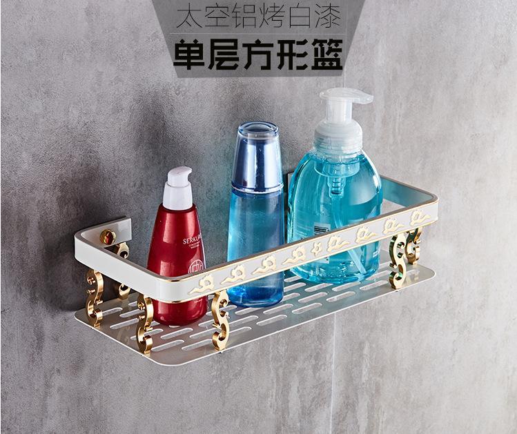 Schlecht Regal Ecke Korb Gold Dusche Caddie für Shampoo Seife Haar Trockner Halfter Dreieck verwöhnen Zauberstab Montiert banheiro etagere: Burgund