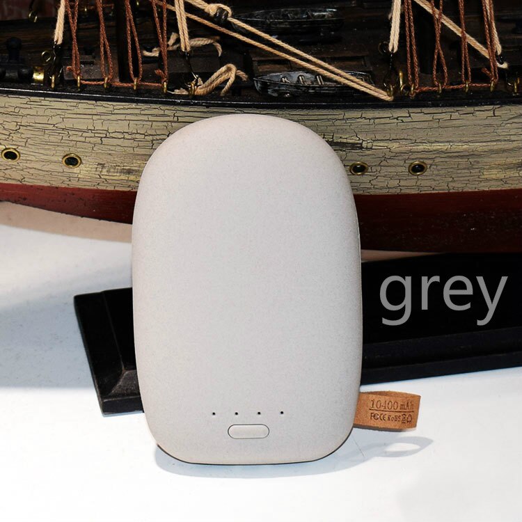 mini gorący bruk powerbank brukowiec kształt przenośny USB moc Bank robić smartfonów i podkładki: SZARY